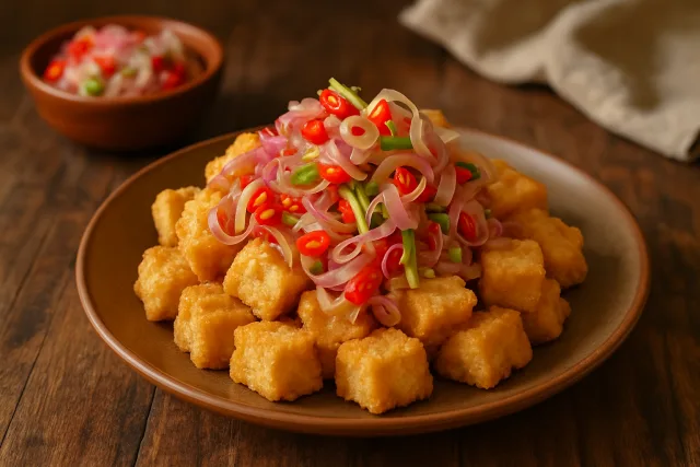 Tahu Crispy Sambal Matah