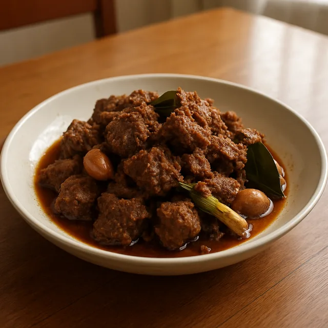 Vaganzap Rendang Daging Sapi oleh Pakdhe Joko