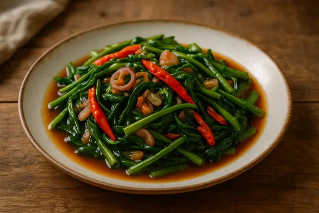 Tumis Kangkung Terasi