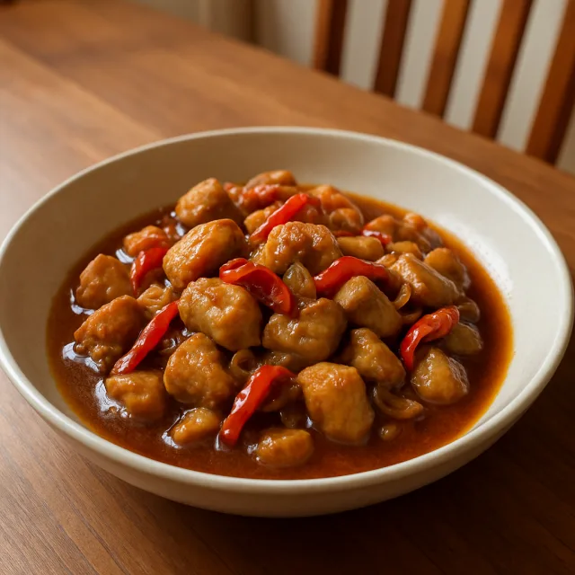 Vaganzap Ayam Kecap Pedas Manis oleh Hanum Bakes